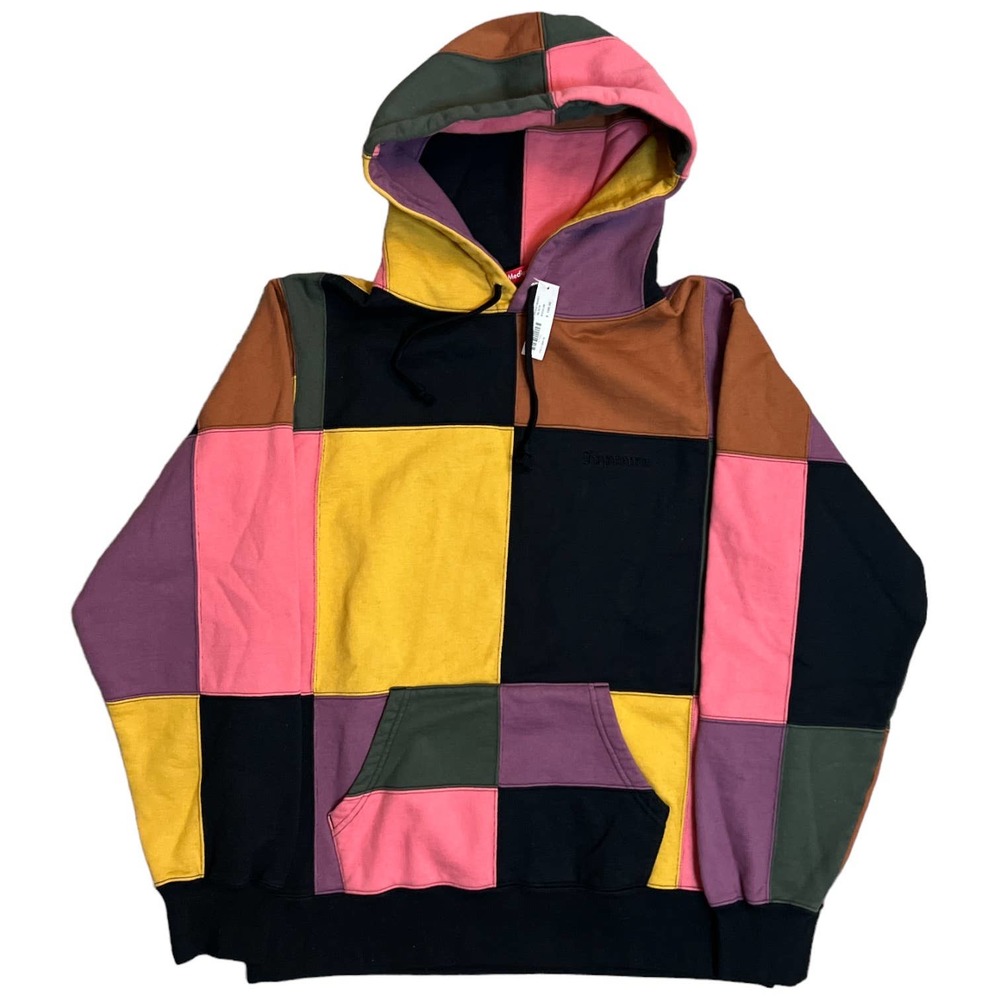 Supreme Patchwork Hoodie size Medium DSWT